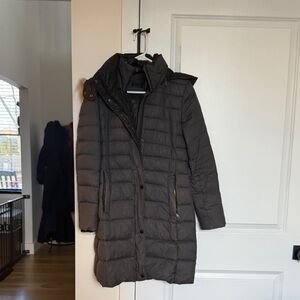 Andrew Marc Charcoal Puffer Jacket